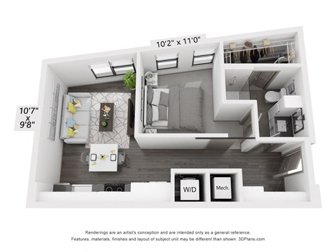 212 W Highland Mall Blvd Studio-2 Beds Apartment for Rent - Photo Gallery 19